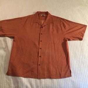 Tommy Bahama Short Sleeve Silk Camp Shirt